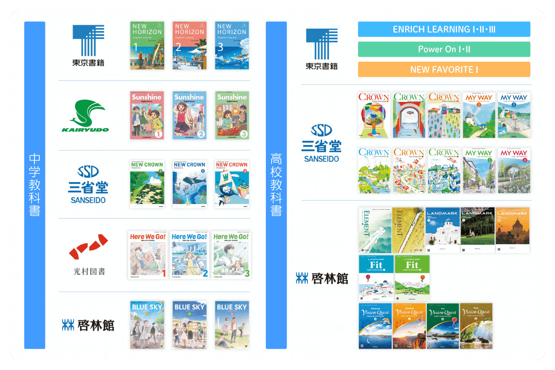 中学教科書 高校教科書